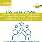 L&rsquo;îlotCo est à vous ⎪ le vendredi entre 18h et 22h 🗓