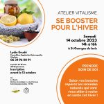Atelier Naturo : Se booster pour l&rsquo;hiver ⎪ 14-10/23 ⎪ 14h à 16h 🗓