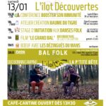 L&rsquo;îlot Découvertes ⎪ 13-01/24 ⎪ Bien-être, Danse, Bal Folk ! 🗓