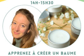 Atelier "Préparation d'un baume réparateur miel, propolis et huiles essentielles" ⎪ 06-04/24  ⎪ 14h-15h30