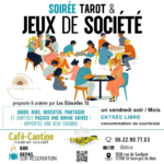 Soirée Jeux de Société & Tarot ⎪ 18/07⎪ 19h-23h 🗓